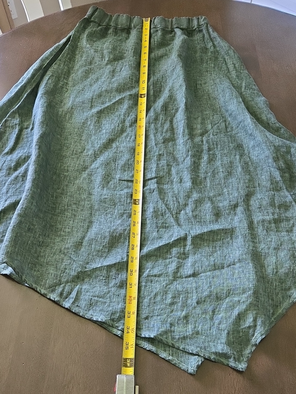 Ploumanac'h Naples Linen Skirt Size Small Nori Colour - Picture 7 of 7